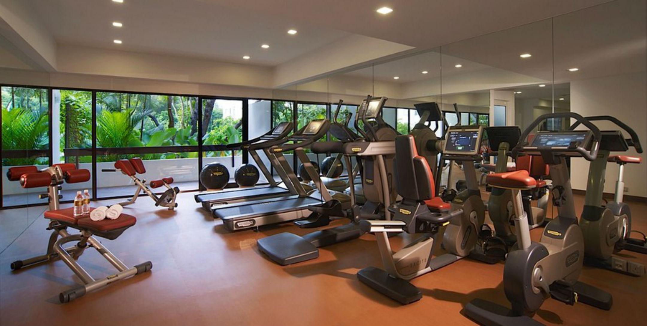 Goodwood Park Hotel Σιγκαπούρη Εξωτερικό φωτογραφία A gym at a hotel