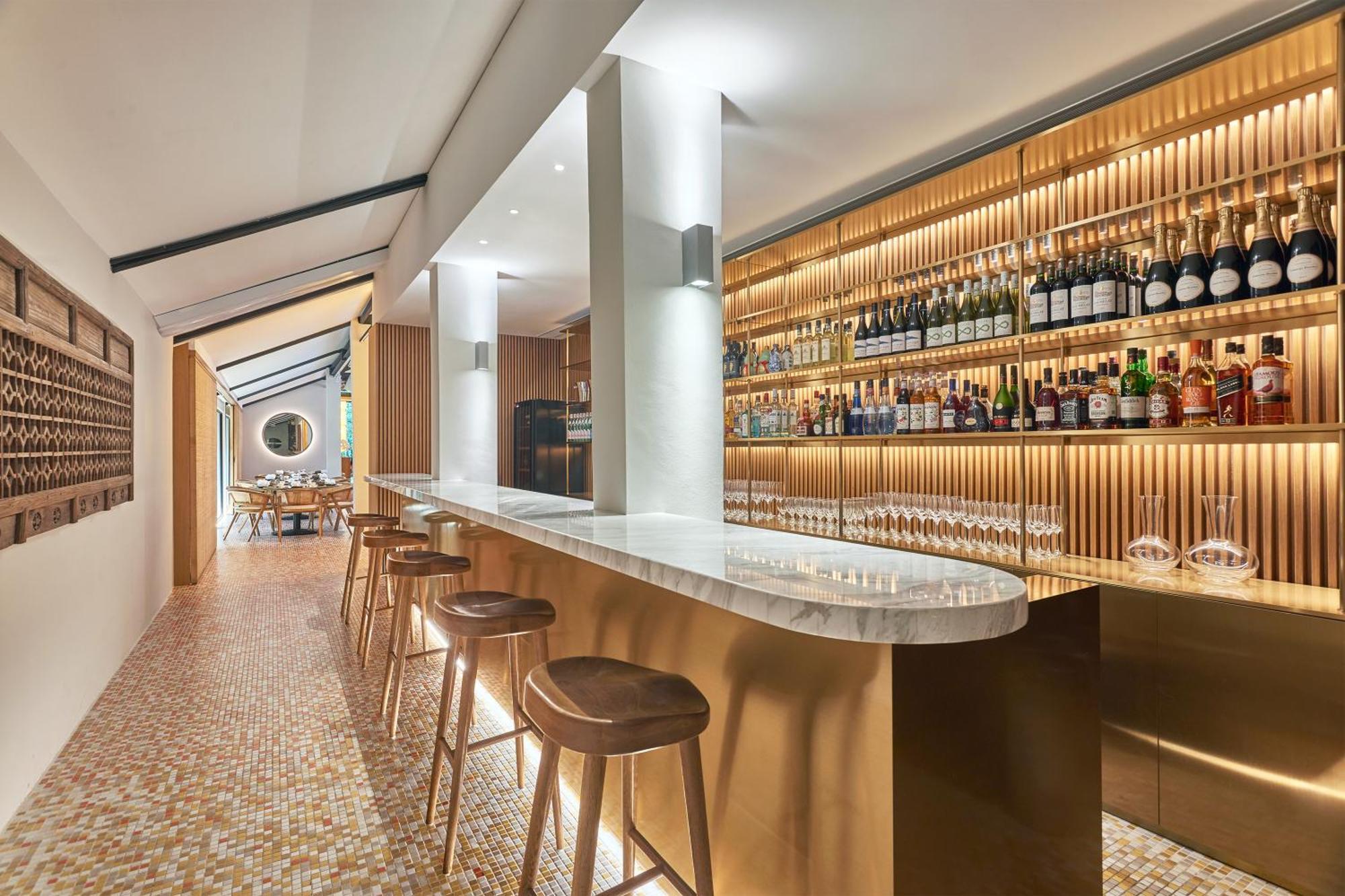 Goodwood Park Hotel Σιγκαπούρη Εξωτερικό φωτογραφία The bar at the restaurant